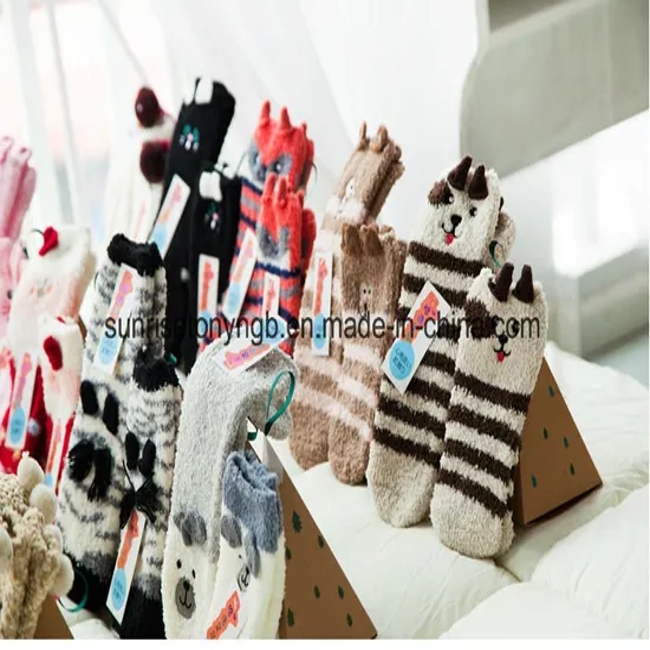 Children′s Fun Animal Cartoon Socks with Customized Weight Option