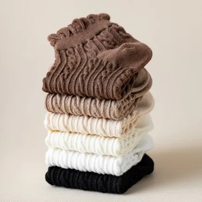 Fashion Plain Summer Ankle Socks