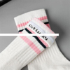 Breathable Black White Athletic Running Socks Custom Cotton Men Women Short Sport Sport Ankle Socks