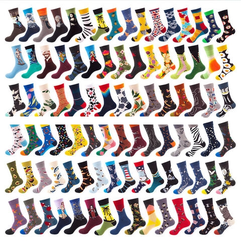 Professional custom jacquard logo N combed cotton unisex casual crew socks high quality breathable comfort deodorant man socks