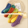 Hot seller Children s socks winter white velvet warmth thick towel socks boys cotton crew socks