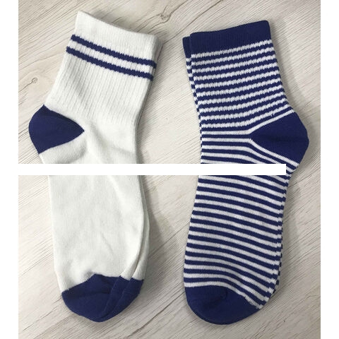 Factory Outlet Ladies cotton polyester spandex knitted PK demi crew socks