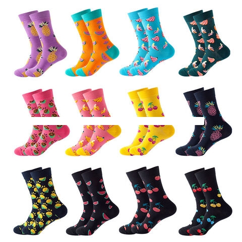 Custom Large Size Men s Socks Ribbed Combed Cotton Comfortable Black Beige Crew Socks Dress Socks Cotton Double Needles Tube Socks