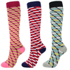 Small MOQ Wholesale Custom Fashion Men Women Running Sport Socks Nylon Polyester Basketball Dry Fit Knee High Compression Socks