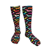 Customized 3D Digital Printed Socks Trendy Compression Socks Animal Socks Adult Cat Socks Women′s Heat Transfer Printed Sports Socks