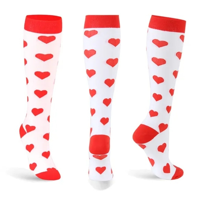 Uron Custom Logo Design Compression Football Socks Anti Slip Soccer Socks Athletic Sport Football Grip Socks