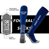 Custom Logo Design Compression Football Socks Anti Slip Soccer Athletic Sport Socks