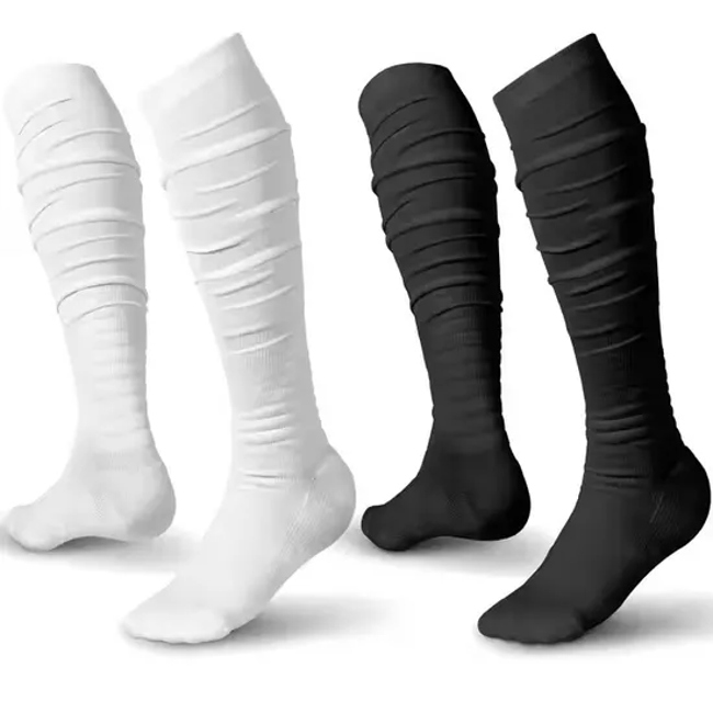 Over The Knee Athletic Compression Non Slip Men Long Football Soccer Socks