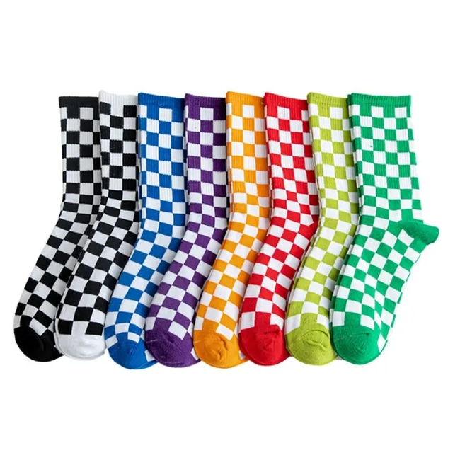 Wholesale Custom Logo Polyester Cotton Sports Girl Women Compression Socks