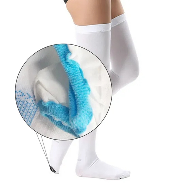 Quality Medical Anti-Embolism Compression Socks 13-18 Mmhg