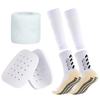 Personality Custom Soccer Shin Guard and Football Compression Sock Sleeve Soccer Grip Socks Set