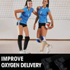Private Label Nursing Stocking Scrunch Calf Sleeves Moderate Edema Recovery Medical Compression Socks for Women