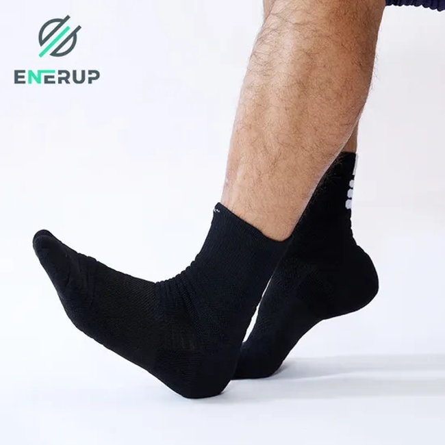 Enerup Factory Cushion Support Arch Compression Copper Lon Terry Socks