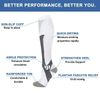 2024 Casual Winter Unisex Knitted High Quality Professional Compression Socks Solid Color Breathable Custom Socks