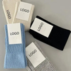 High Quality Crew Fashion Grip Embroidery Print Compression Logo Wholesale Custom Socks