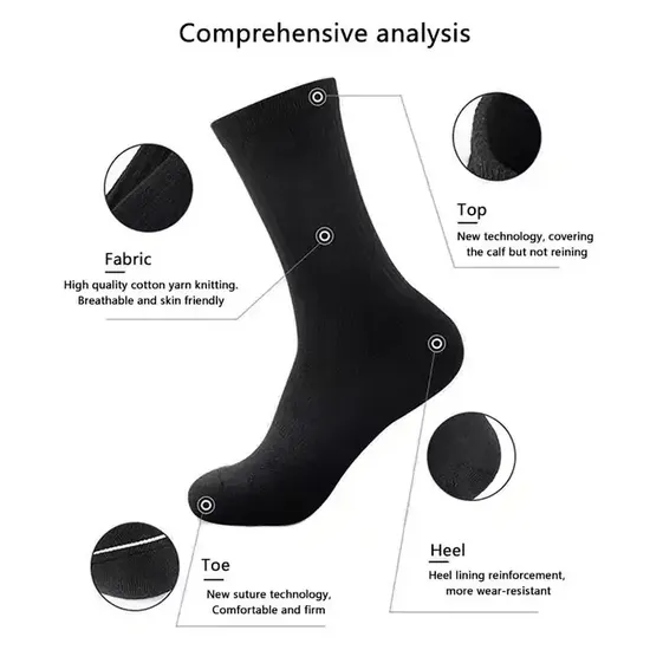 High Quality Crew Fashion Grip Embroidery Print Compression Logo Wholesale Custom Socks