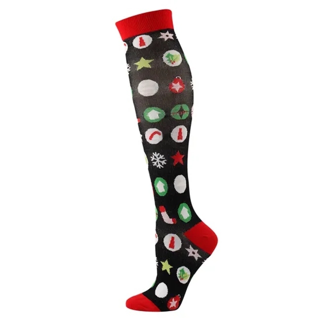 0050 Calf Sports Adult Compression Pressure Socks Over-The-Knee Socks