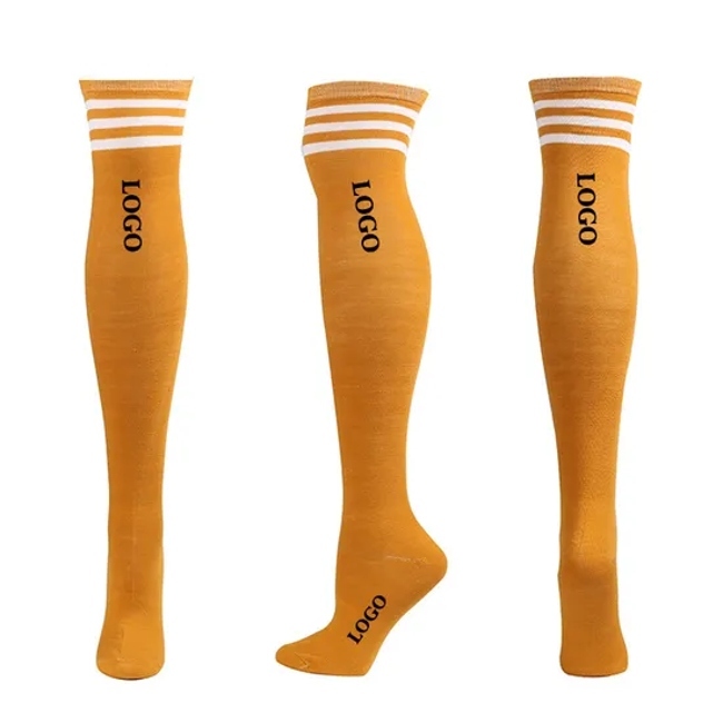 Women and Men Knee High Customized Logo Compression Sport Socks with Good Quality for Summer Spring and Autumn