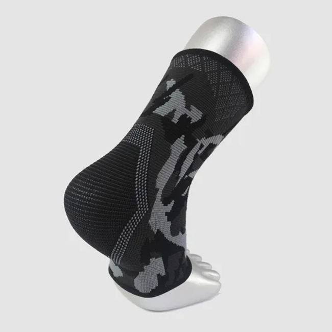 Usefulness 3D Elastic Nylon Fabric Customized Logo Avoid Compression Sleeve Strap Ankle Brace