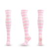 Womens Thigh High Socks Cotton Striped Over The Knee Socks Long Knee High Socks for Women