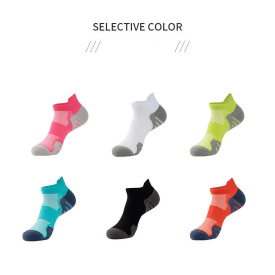 Custom Cotton Mens Winter Thick Outdoor Sport Terry Sox Cotton Basketball Running Athletic Thermal Quarter Socks for Men