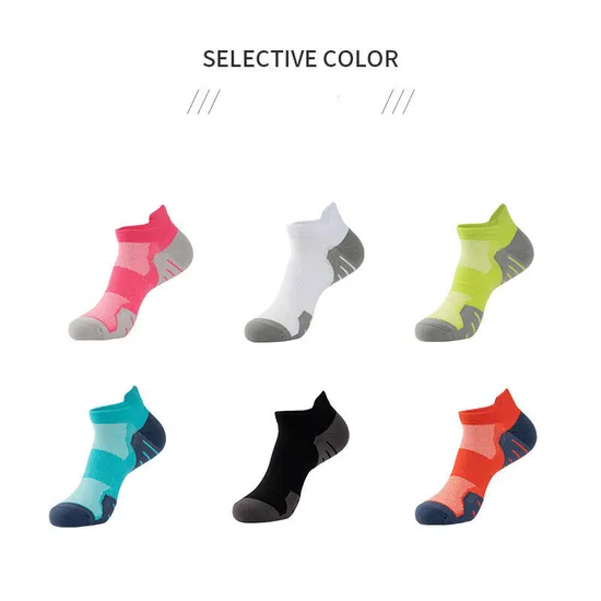 Custom Cotton Mens Winter Thick Outdoor Sport Terry Sox Cotton Basketball Running Athletic Thermal Quarter Socks for Men