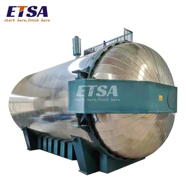 Industrial Electric Rubber Sheet Vulcanizing Autoclave