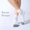 Men′s Sports Ankle Socks Cushioned Sports Socks with Air Mesh & Seamless Toe