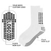 Custom Logo Soccer Football Socks Grip Anti Slip Sport Crew Socks