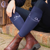 Wholesale High Quality Equestrian Sports Teen Tube Socks Custom Happy Casual Cotton Socks