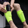 Compression Socks Silk Soccer Sock Cover Invisible with Insert Pocket Long Leg Protection