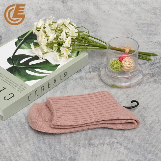 Qlm-105-4 Compression Anti Bacterial Casual Breathable Cotton Women Socks