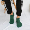 Qlm-321-10 China Cheap Cotton Anti Slip Socks Compression Ankle Socks