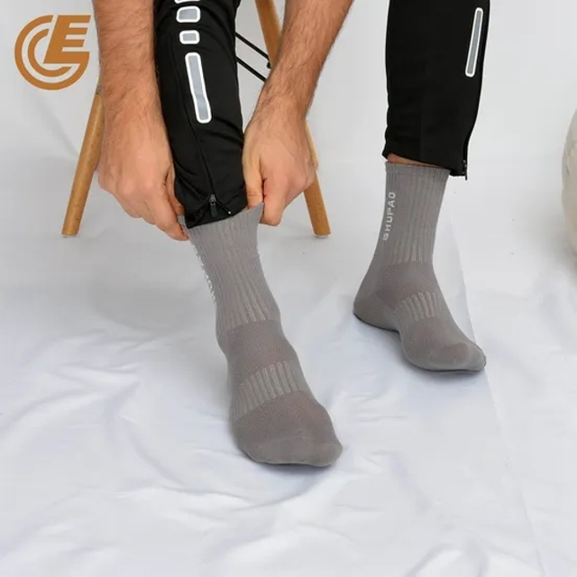 Qlm-325-9 Quick Dry Summer Breathable Cotton Compression Sports Socks