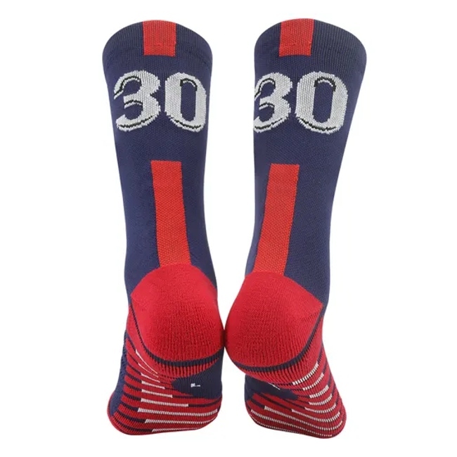 Custom Cotton Fashion Anti Slip Football Sock Ankle Tube High Elasticity Sports Socks Adult Man Compression Sox