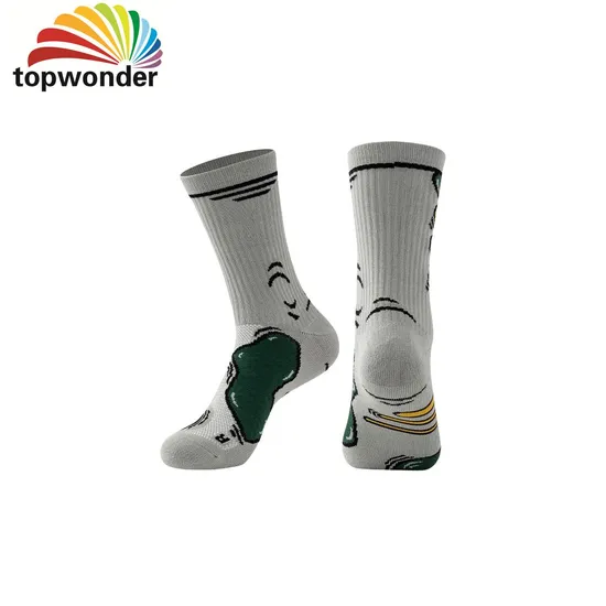 Customize All Sorts of Fashion Crew Sock Sports Sock Running Sock Athletic Sock in All Designs, Sizes and Material