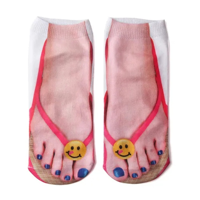Funny Crazy Socks Unisex Cool Funky 3D Printed Patterned Socks Boys Novelty Athletic Tube Socks