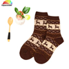 Customize and Wholesale Winter Thick Knitting Christmas Deer Sock in Many Colors and Sizes at Low Prices