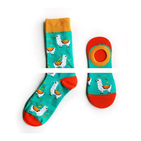 Factory Outlet Low price Animal socks Wholesale crew socks same pattern sets novelty funny men cotton socks
