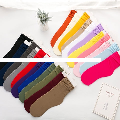 Renaissance Fall Fashion Original Design Retro Crew Socks Embossed Wind Combed Cotton Women s Socks
