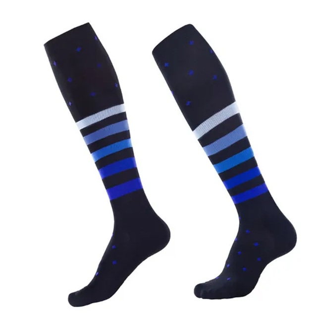 Custom Unisex Multi Color Elite Nylon Knee High Football Pressure Socks Compression Sport Socks