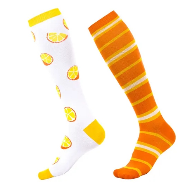 Custom Unisex Multi Color Elite Nylon Knee High Football Pressure Socks Compression Sport Socks