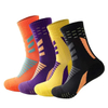 Wholesale High Quality Basketball Socks Men′s Outdoor Athletic Crew Socks Cushioned Thick Sports Non Slip Long Compression Socks