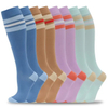 Custom Logo Designer Manufacturer 20-30mmgh Cycling Sports Compression Socks
