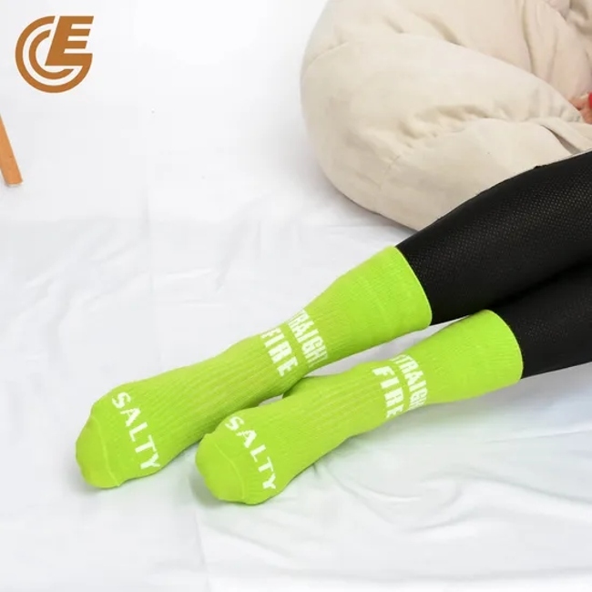 Qlm-328-8 Compression Fashion Dress Custom Socks for Young Ladies