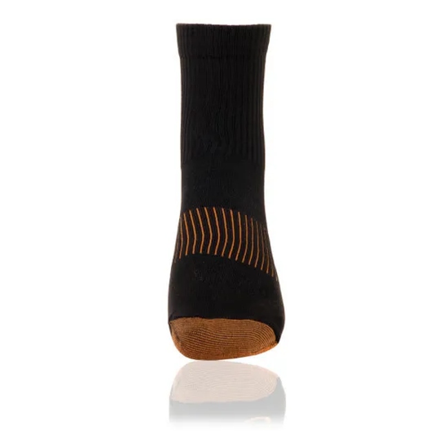 Antibacterial Deodorant Knee Copper Compression Long Socks, Long Copper-Infused Compression Socks for Men