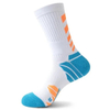 Custom Wholesale Cheap Men Sport Cotton Crew Compression Funny Fashion Jacquard Knitted Basketball Long Football Cycling Socks Manufacturer