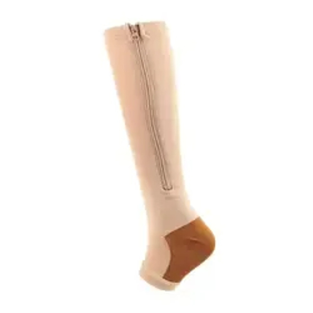 Hot Sell Men and Women Pressure Sock with Zipper Compression Stockings for Varicose Veins