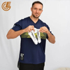 Qlm-323-7 Summer Breathable Cotton Compression Sports Ankle White Socks