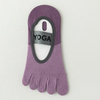 light customization Five Toes Pilates Socks Women Professional Silicone Non-slip Yoga Socks Backless Breathable Bandage Floor 